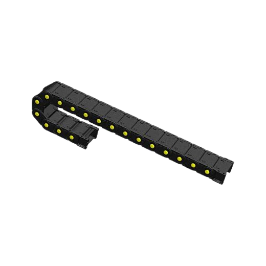 Versatile cable and hose carriers for smooth cable routing.